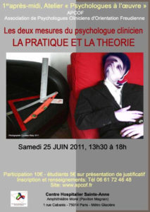 image affiche, 25 juin, les psychologues et fir